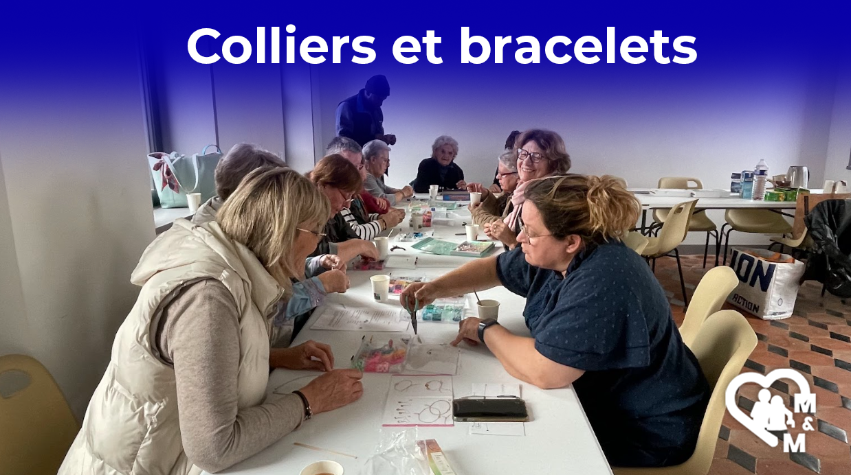 Atelier bijoux : Créativité et convivialité pour nos seniors