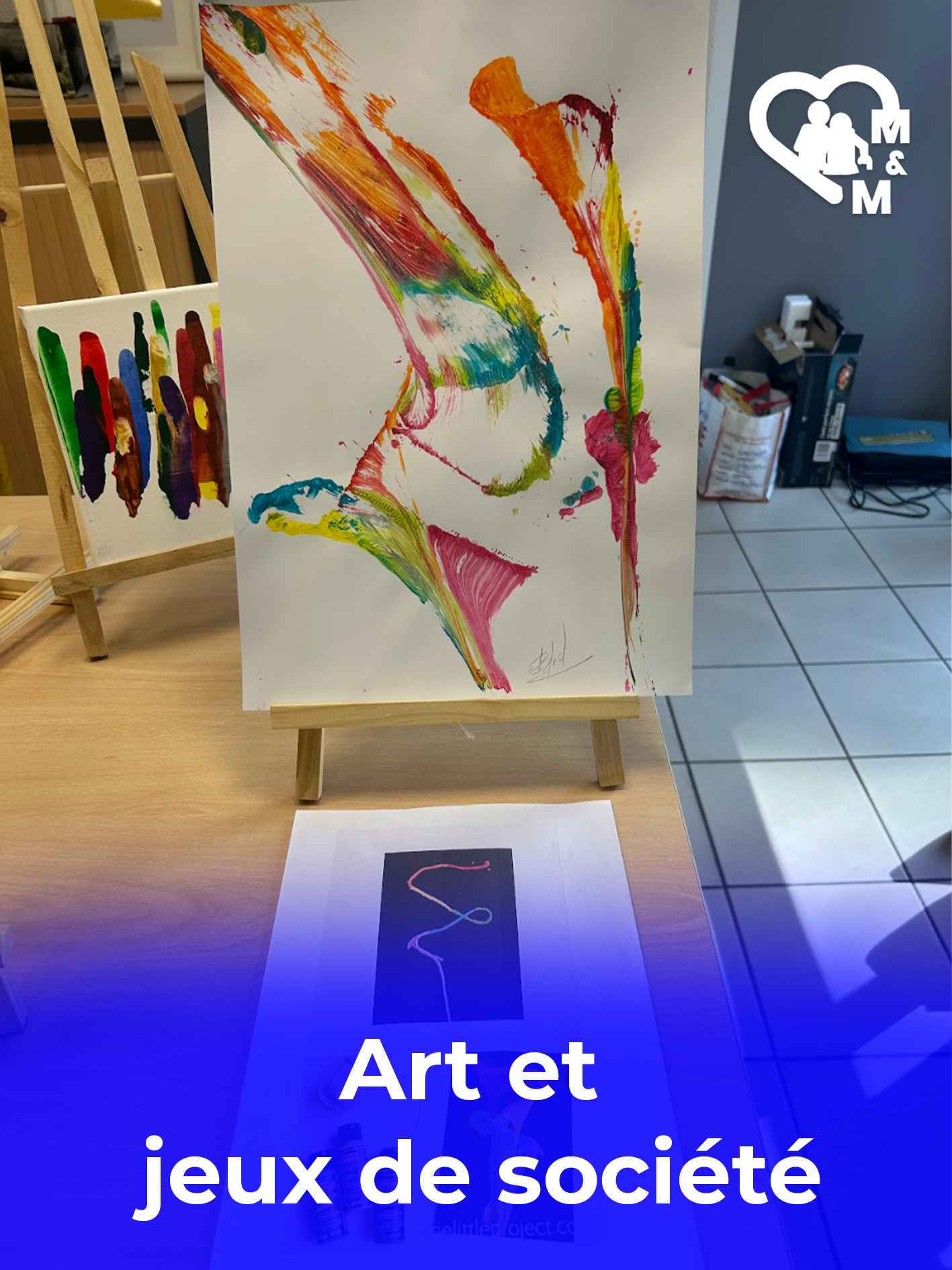 Atelier créatif : Art, pour les seniors de Rouen