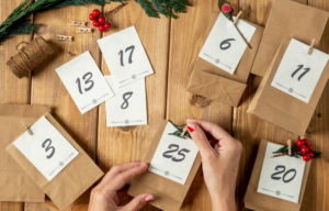 création calendrier de l'avent