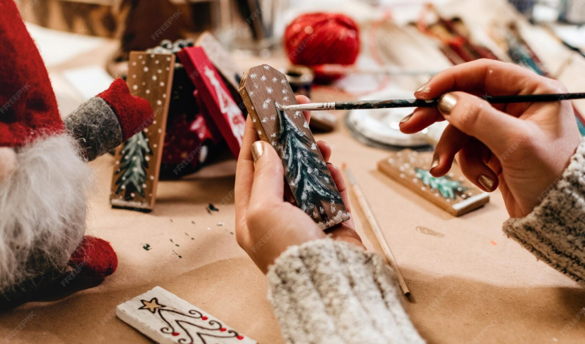 Atelier Créations de Noël à Saint-Germain-la-Campagne