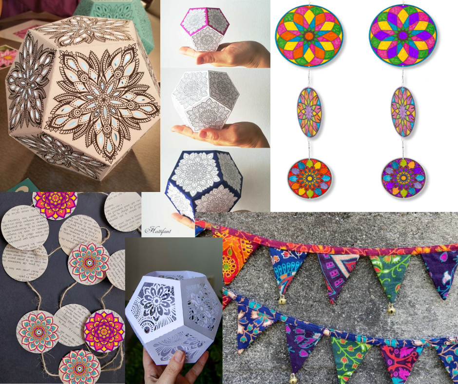 Atelier décorations en mandalas et scoubidou – Bernay