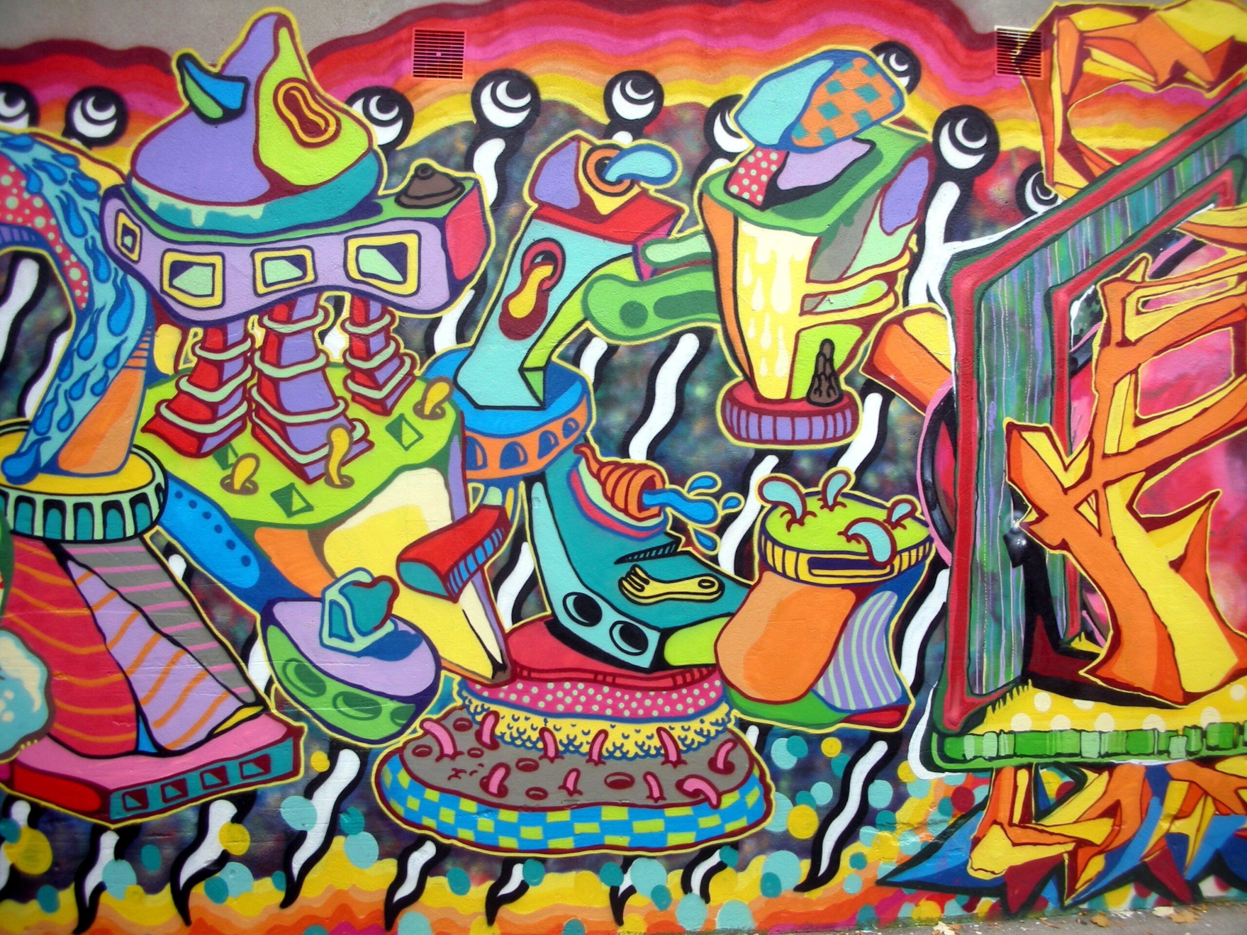 Fresque Murale Collective à Elbeuf
